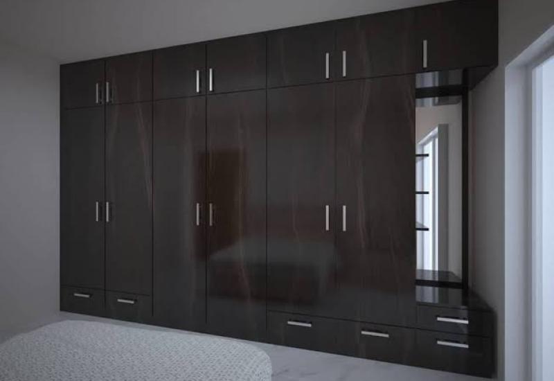 Best wall fixing steel wardrobe